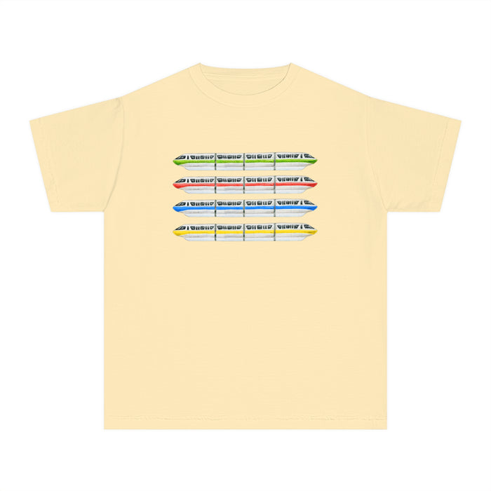 Monorails Comfort Colors Youth Midweight Tee