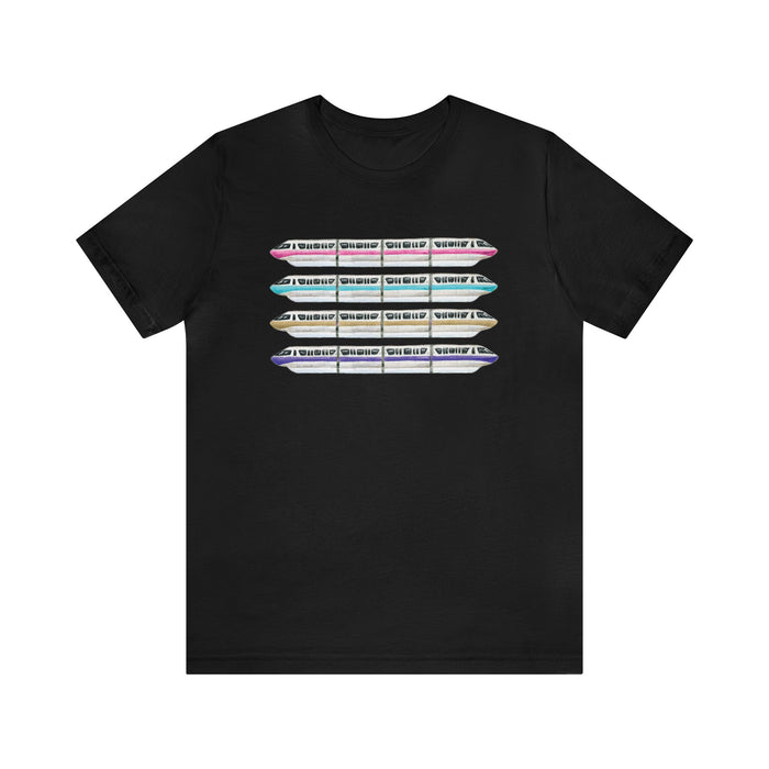 Monorails Bella Canvas Unisex Jersey Short Sleeve Tee