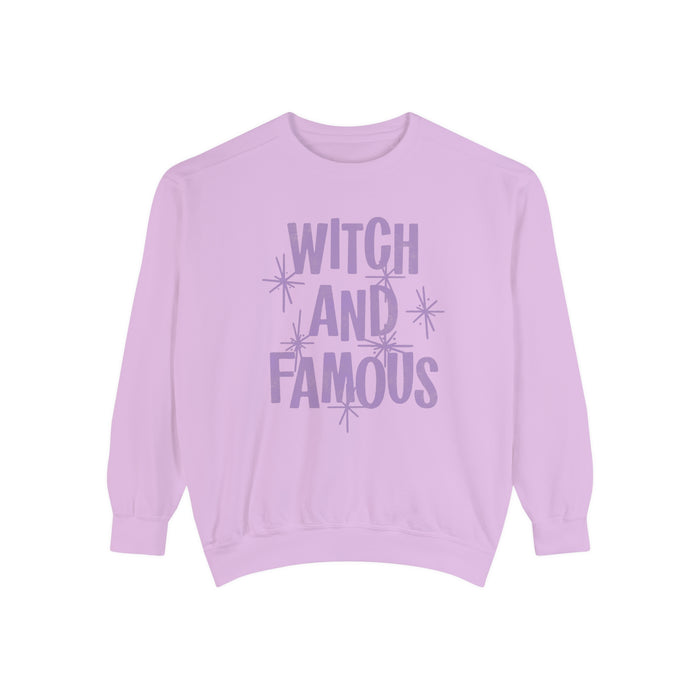 Witch and Famous Comfort Colors Unisex Garment-Dyed Sweatshirt