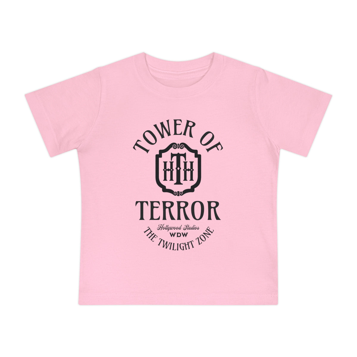 Tower Of Terror Bella Canvas Baby Short Sleeve T-Shirt