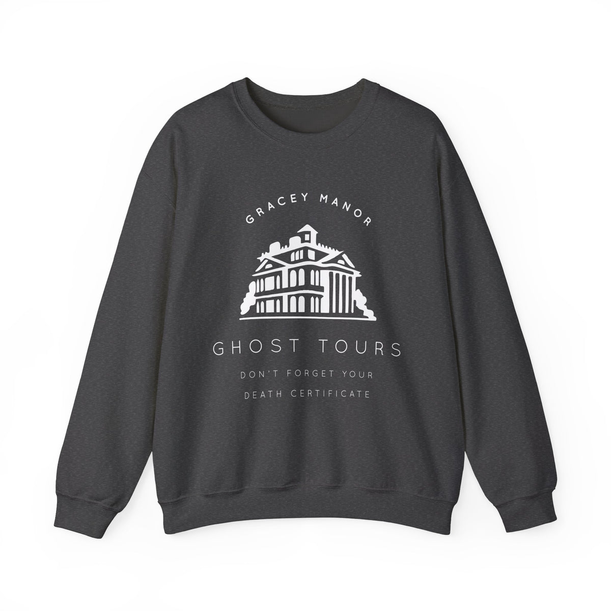 Gracey Manor Ghost Tours Gildan Unisex Heavy Blend™ Crewneck Sweatshirt