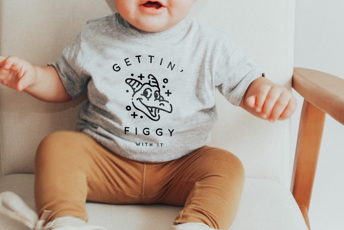 Gettin' Figgy With It Bella Canvas Baby Short Sleeve T-Shirt