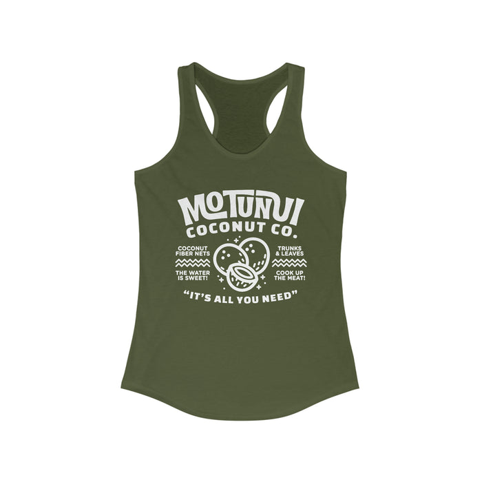 Motunui Coconut Company Women's Ideal Racerback Tank