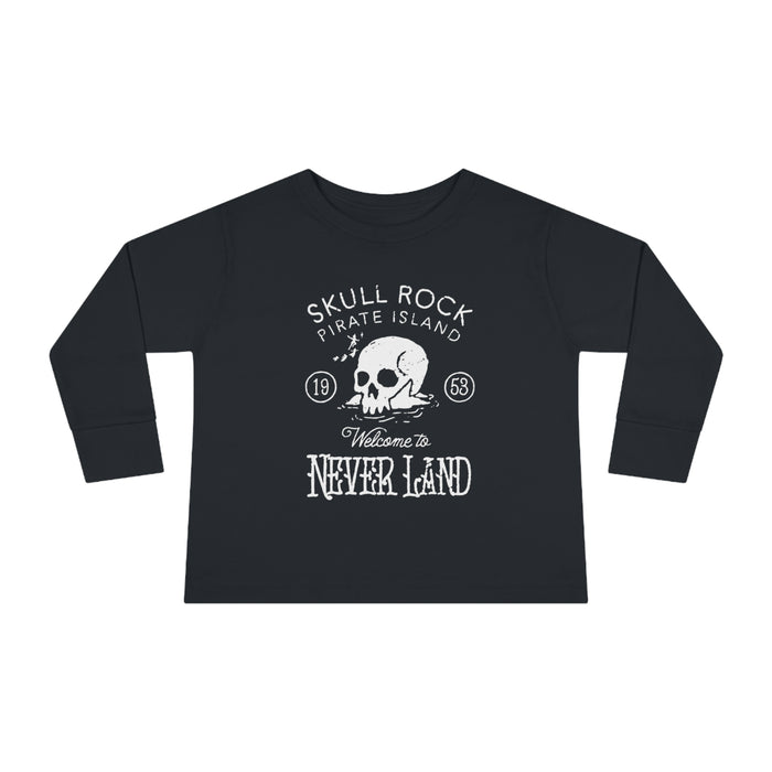 Skull Rock Rabbit Skins Toddler Long Sleeve Tee