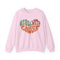 Rebel With A Cause Unisex Heavy Blend™ Crewneck Sweatshirt