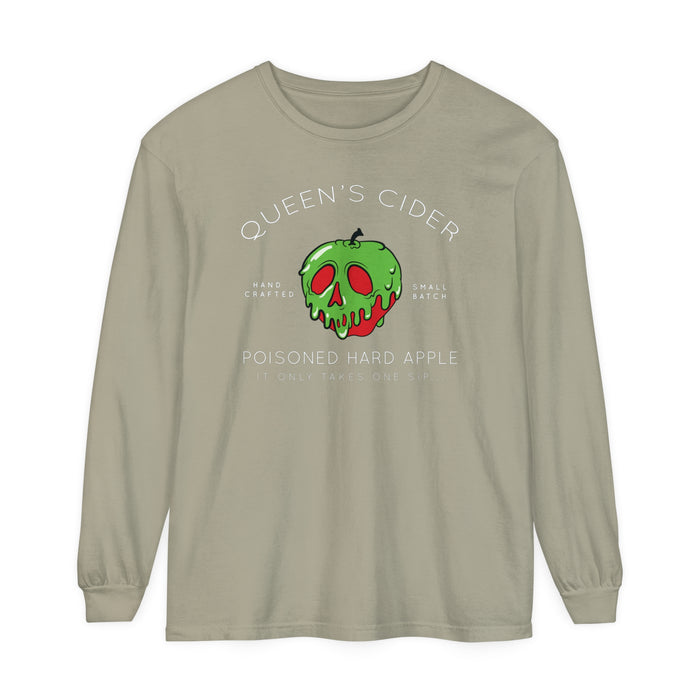 Queen’s Cider Comfort Colors Unisex Garment-dyed Long Sleeve T-Shirt