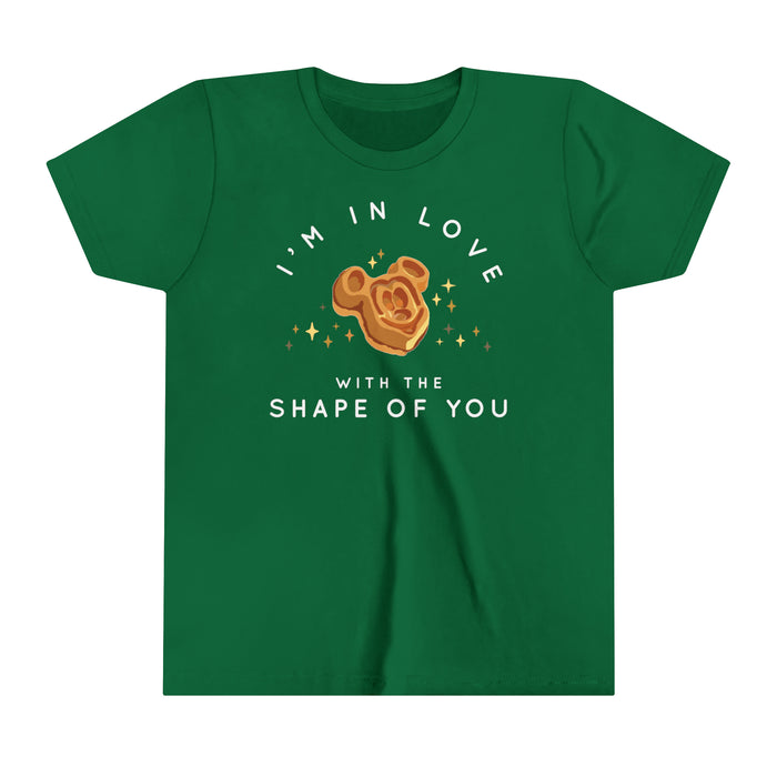 I'm in Love with the Shape of You Bella Canvas Youth Short Sleeve Tee