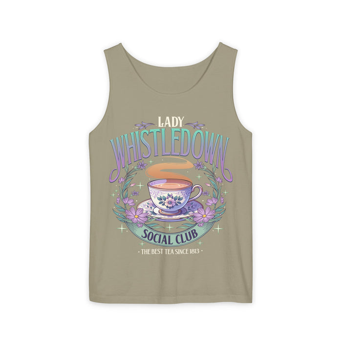 Lady Whistledown Social Club Unisex Comfort Colors Garment-Dyed Tank Top