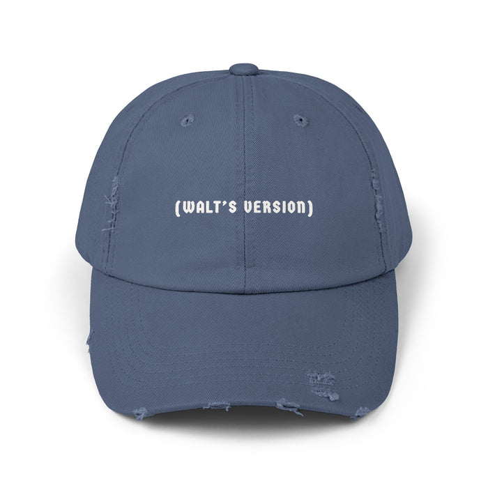 Walt's Version Unisex Distressed Cap