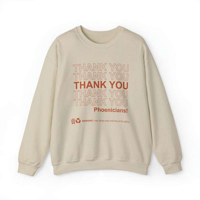 Thank you Phoenicians Gildan Unisex Heavy Blend™ Crewneck Sweatshirt