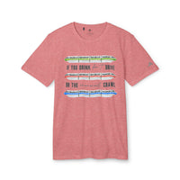 Monorail Crawl Adidas® Unisex Sport T-shirt
