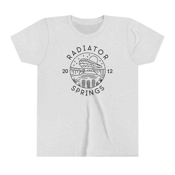 Radiator Springs Bella Canvas Youth Short Sleeve Tee