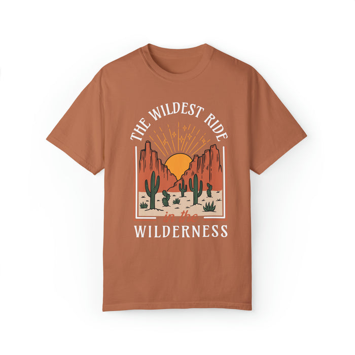 The Wildest Ride In The Wilderness Comfort Colors Unisex Garment-Dyed T-shirt