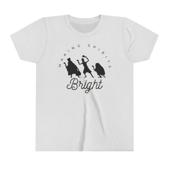 Making Spirits Bright Bella Canvas Youth Short Sleeve Tee