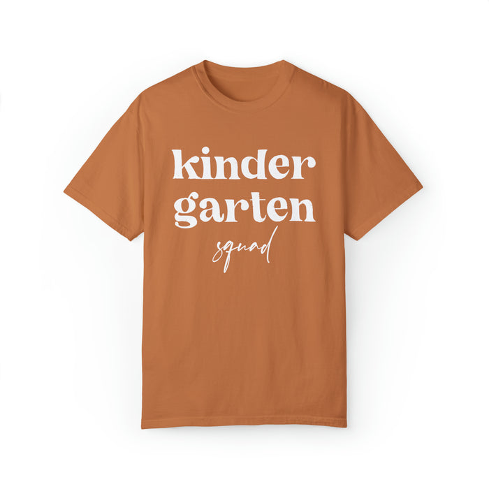 Kindergarten Squad Comfort Colors Unisex Garment-Dyed T-shirt