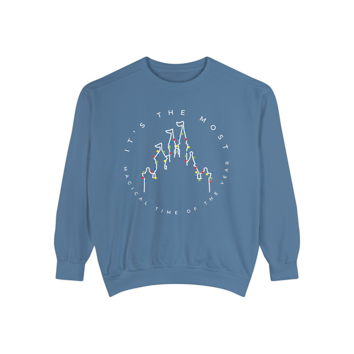 Most Magical Time Of The Year Comfort Colors Unisex Garment-Dyed Sweatshirt