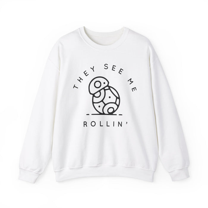 They See Me Rollin' Gildan Unisex Heavy Blend™ Crewneck Sweatshirt