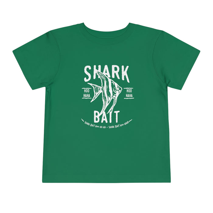 Shark Bait Hoo Haha Bella Canvas Toddler Short Sleeve Tee