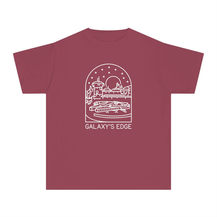 Galaxy's Edge Comfort Colors Youth Midweight Tee