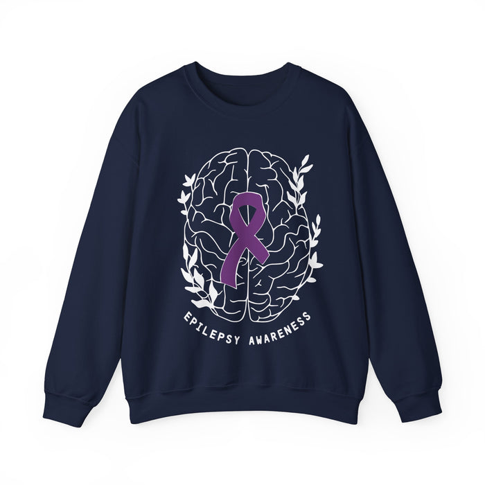 Epilepsy Awareness Gildan Unisex Heavy Blend™ Crewneck Sweatshirt