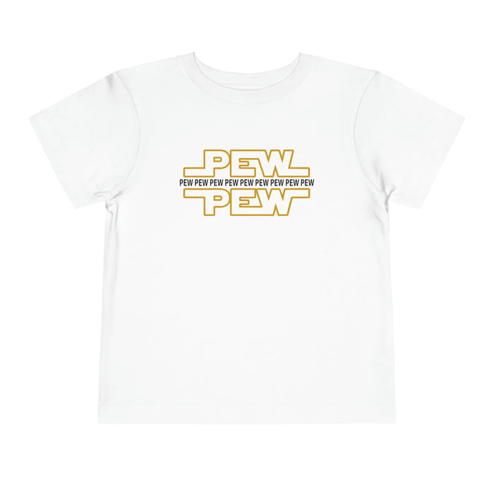 PEW PEW PEW Bella Canvas Toddler Short Sleeve Tee