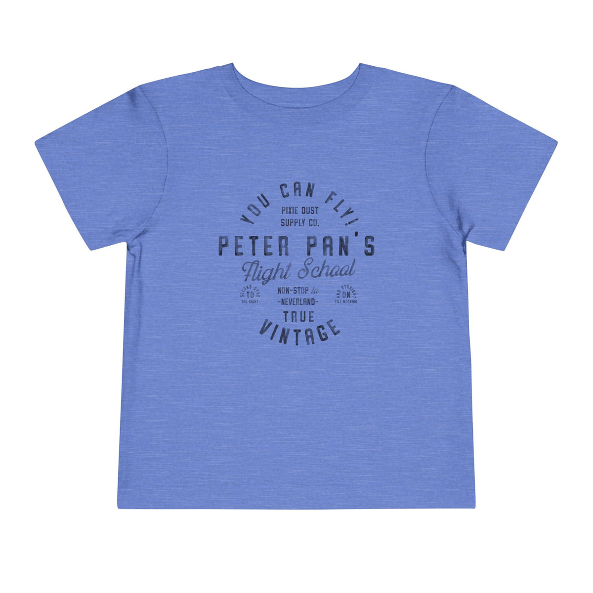 Pan's Flight School Bella Canvas Toddler Short Sleeve Tee