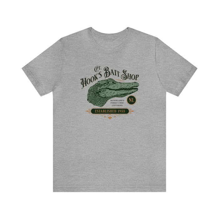 Captain Hook’s Bait Shop Bella Canvas Unisex Jersey Short Sleeve Tee