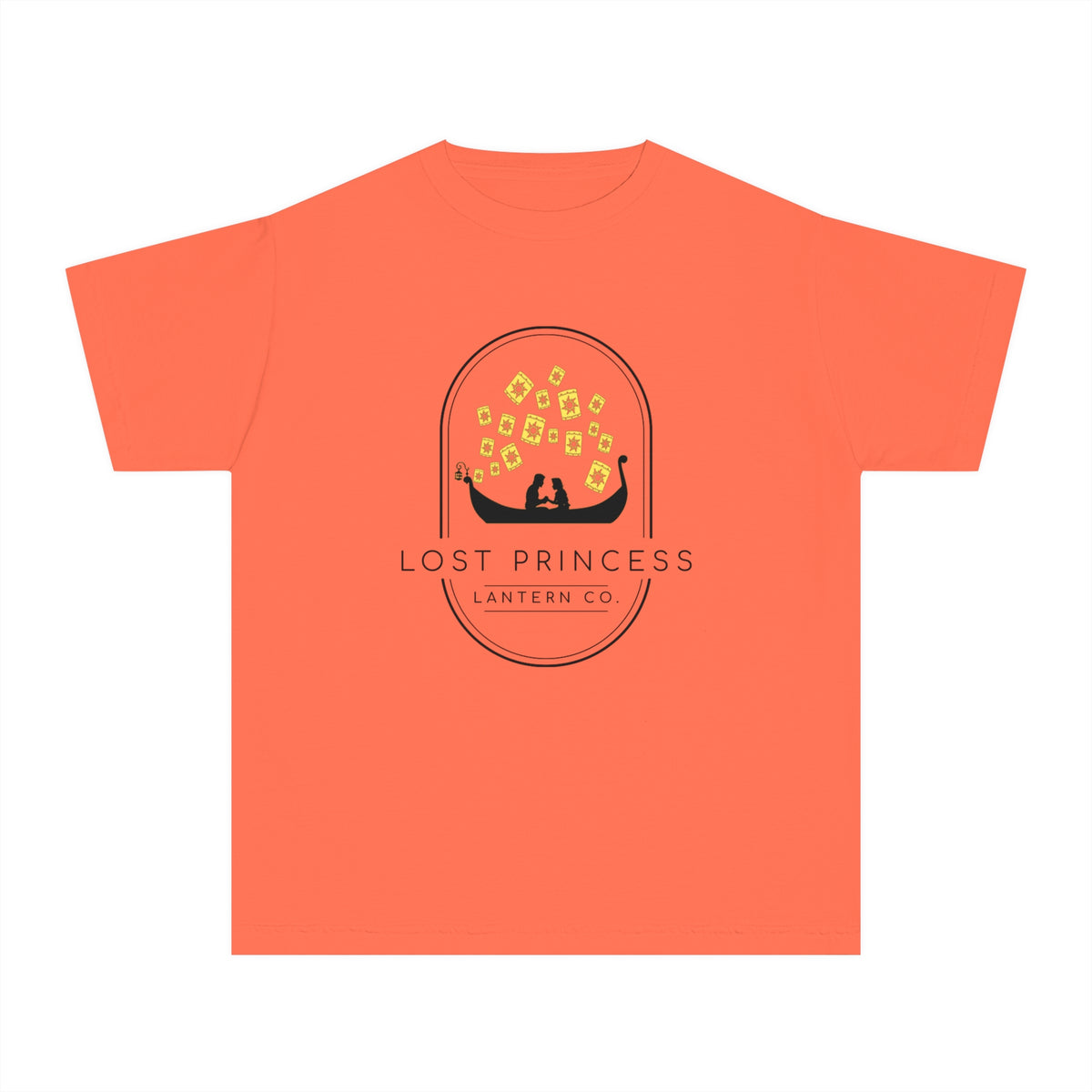 Lost Princess Lantern Co Comfort Colors Youth Midweight Tee