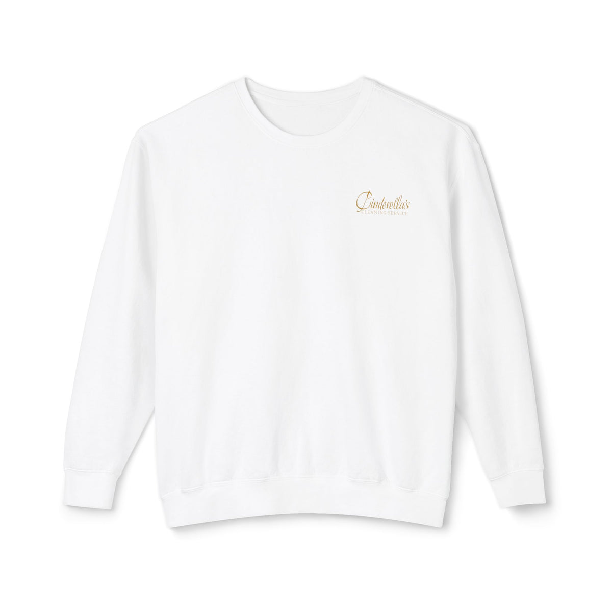 Cinderella's Cleaning Service Unisex Lightweight Comfort Colors Crewneck Sweatshirt