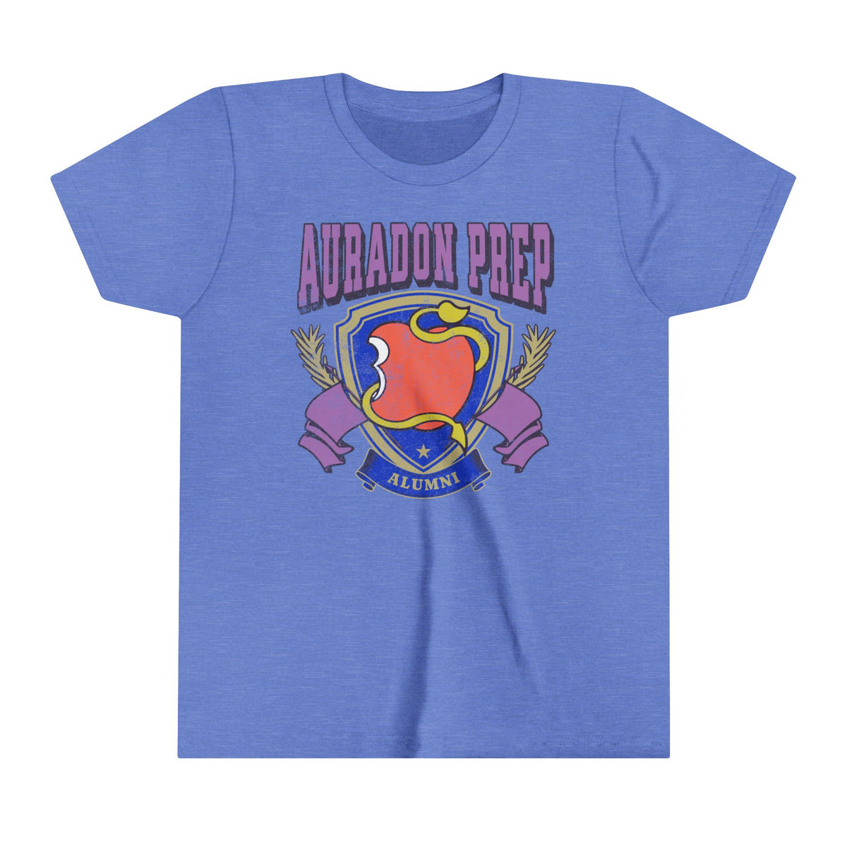 Auradon Prep Alumni Bella Canvas Youth Short Sleeve Tee