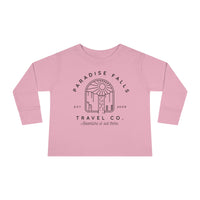 Paradise Falls Vacation Co. Rabbit Skins Toddler Long Sleeve Tee