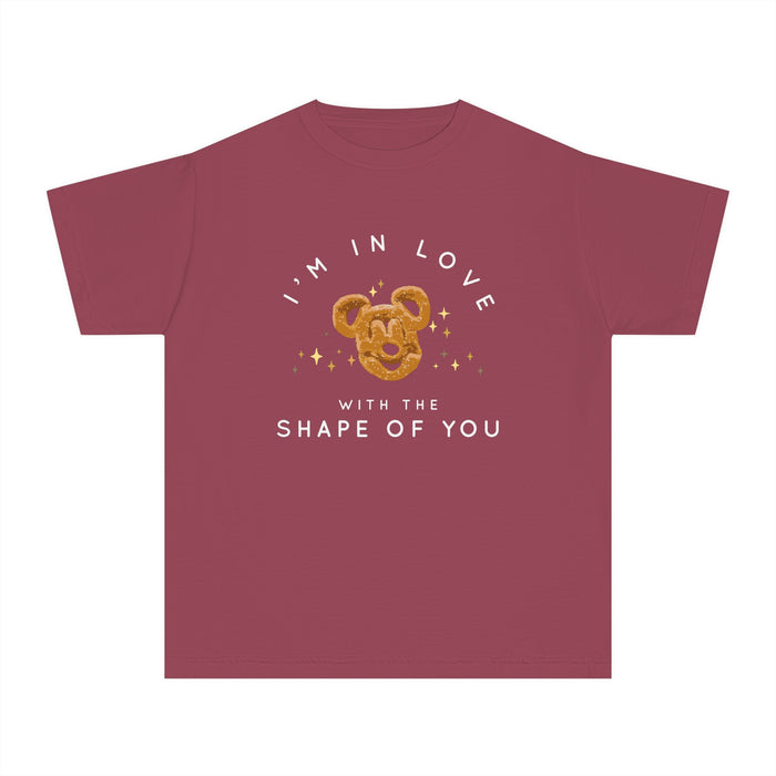 I'm in Love with the Shape of You Comfort Colors Youth Midweight Tee