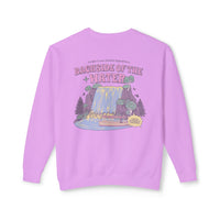 Backside of the Water Unisex Lightweight Comfort Colors Crewneck Sweatshirt