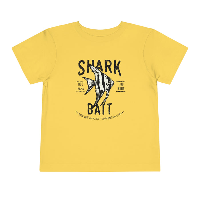 Shark Bait Hoo Haha Bella Canvas Toddler Short Sleeve Tee