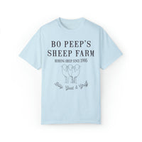 Bo Peep's Sheep Farm Comfort Colors Unisex Garment-Dyed T-shirt