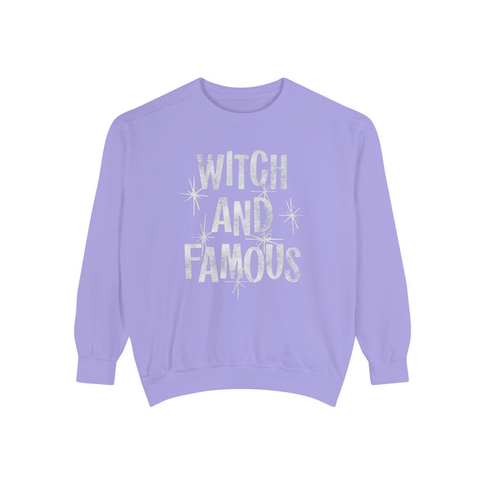 Witch and Famous Comfort Colors Unisex Garment-Dyed Sweatshirt