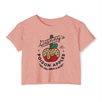 Granny's Poison Apples Women's Festival Crop Top