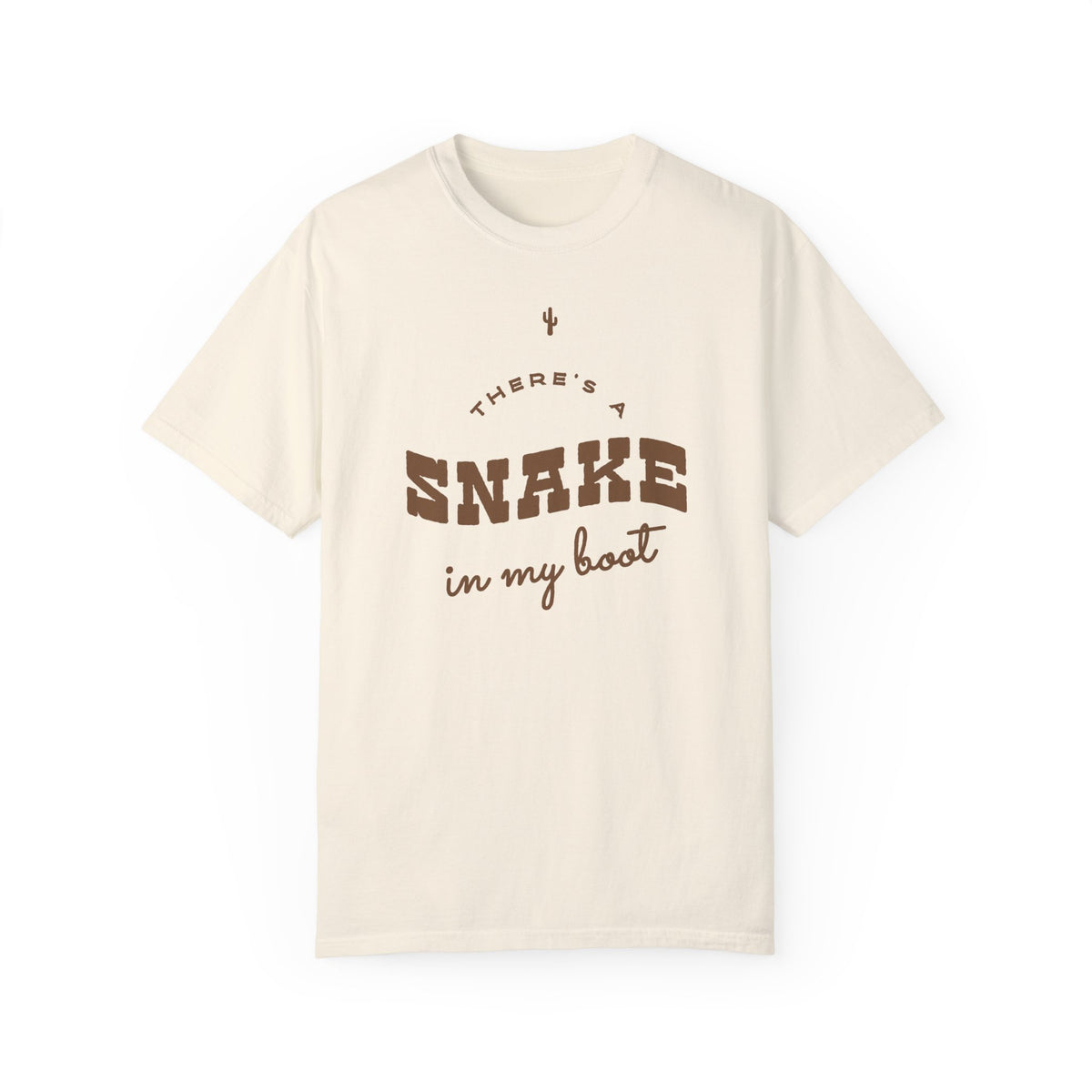 There's A Snake In My Boot Comfort Colors Unisex Garment-Dyed T-shirt