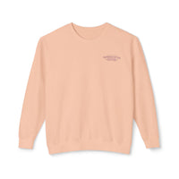 Backside of the Water Unisex Lightweight Comfort Colors Crewneck Sweatshirt