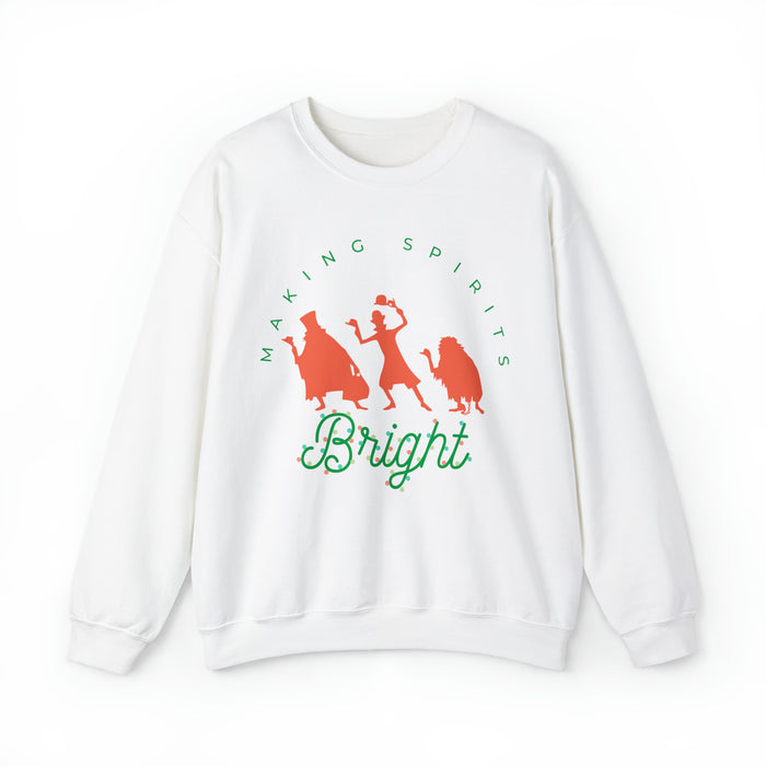 Making Spirits Bright Gildan Unisex Heavy Blend™ Crewneck Sweatshirt