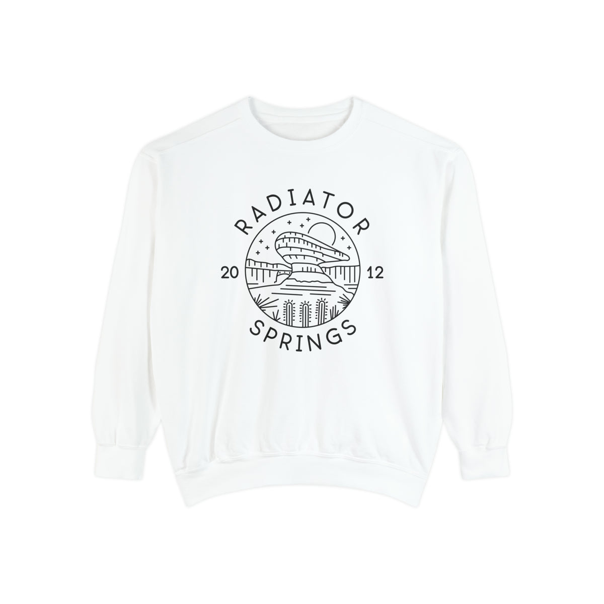 Radiator Springs Comfort Colors Unisex Garment-Dyed Sweatshirt