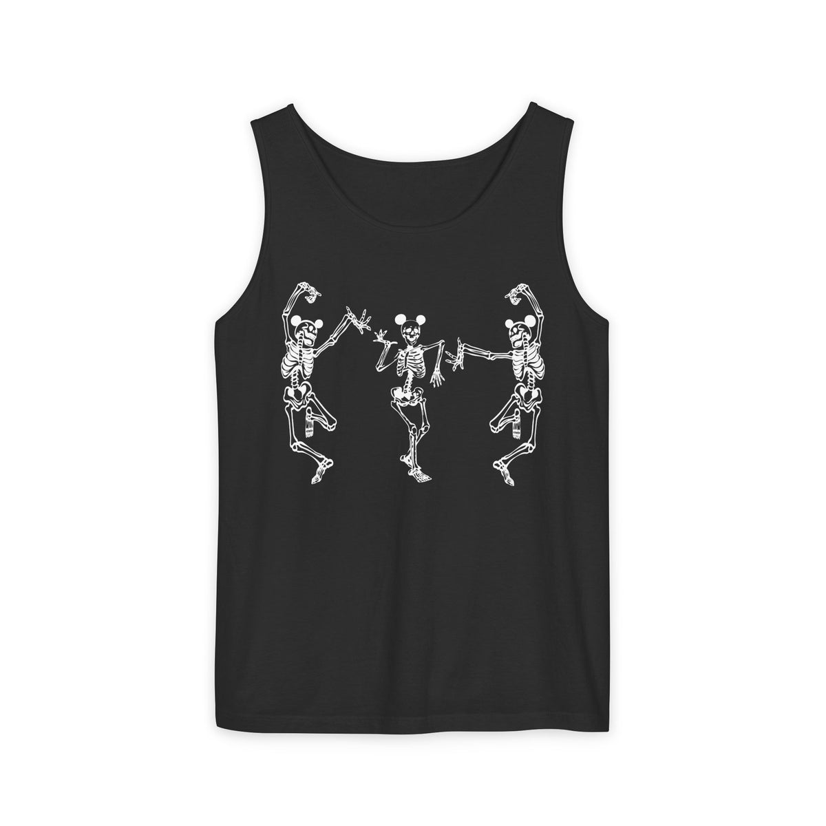 Dancing Skeletons Unisex Comfort Colors Garment-Dyed Tank Top