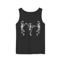 Dancing Skeletons Unisex Comfort Colors Garment-Dyed Tank Top