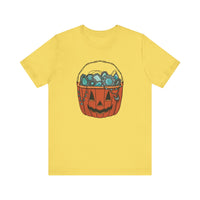 Turquoise Pumpkin Bella Canvas Unisex Jersey Short Sleeve Tee