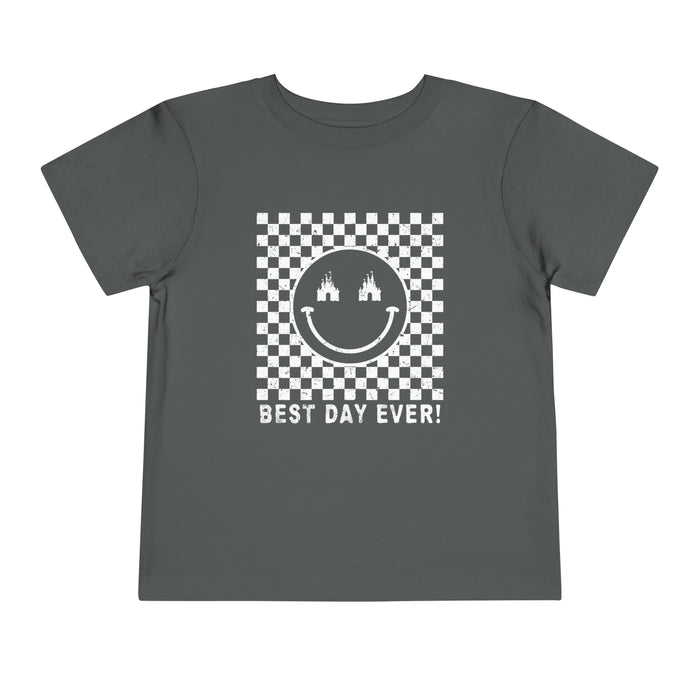 Best Day Ever Bella Canvas Toddler Short Sleeve Tee