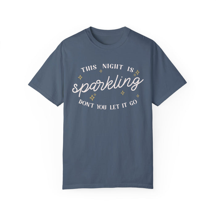 The Night Is Sparkling Comfort Colors Unisex Garment-Dyed T-shirt