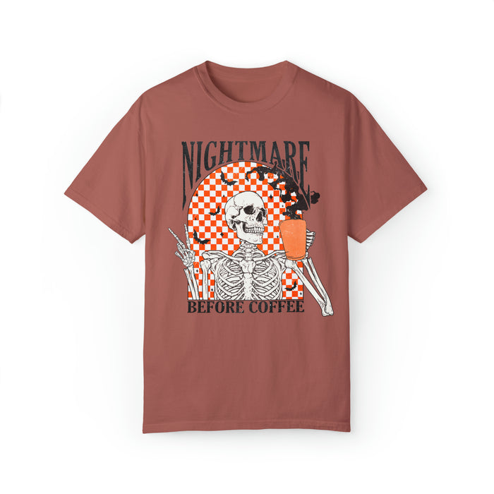 Nightmare Before Coffee Comfort Colors Unisex Garment-Dyed T-shirt