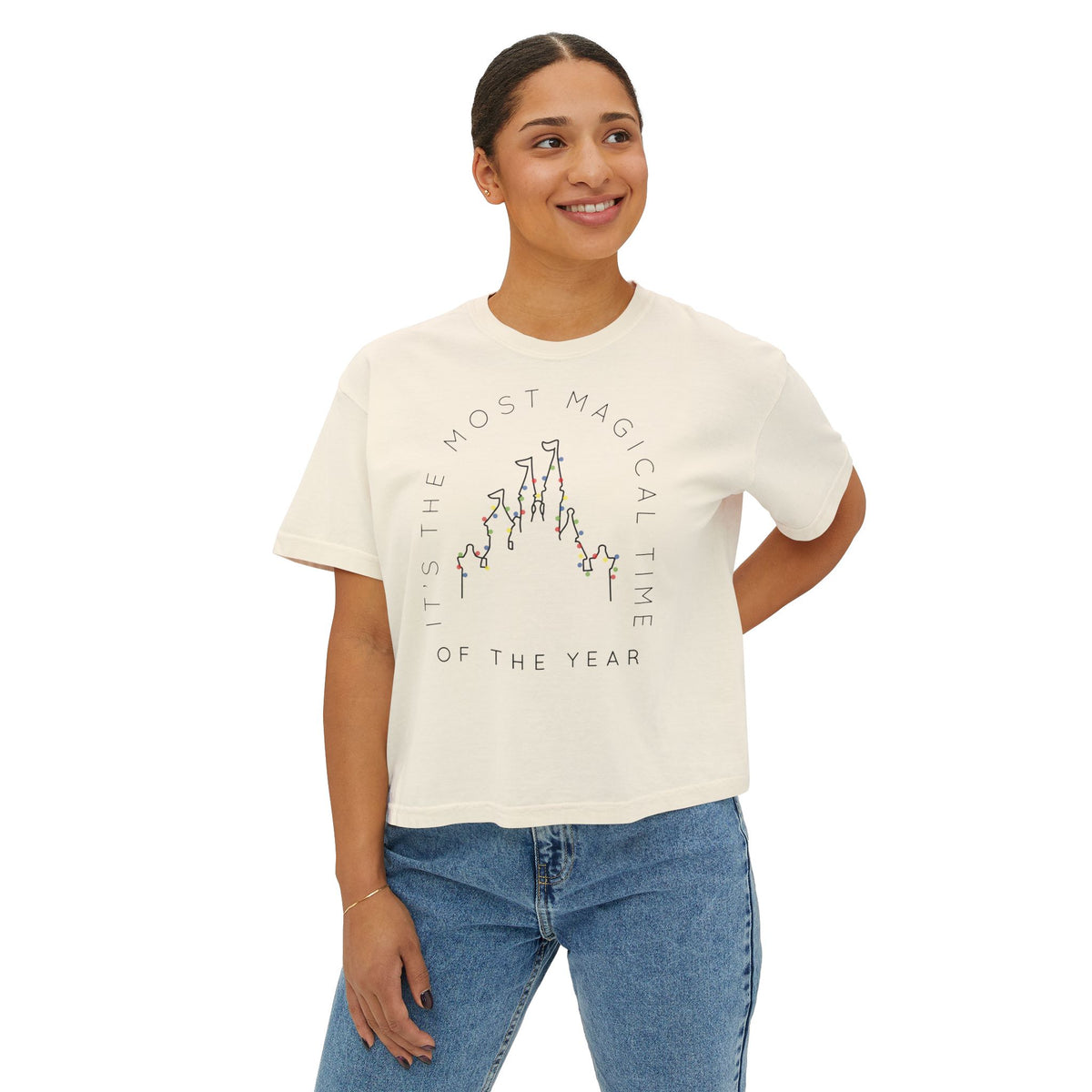 It's the Most Magical Time of the Year Comfort Colors Women's Boxy Tee