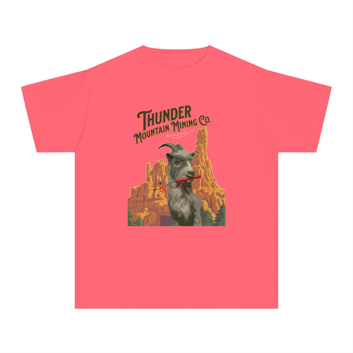 Thunder Mountain Mining Co. Comfort Colors Youth Midweight Tee