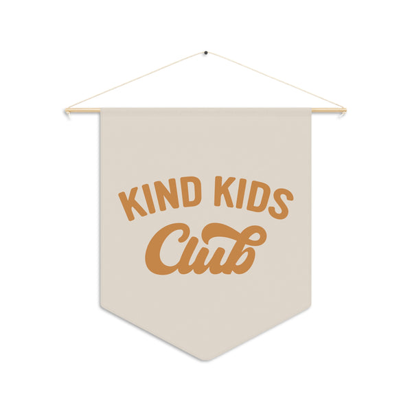 Kind Kids Club Wall Pennant